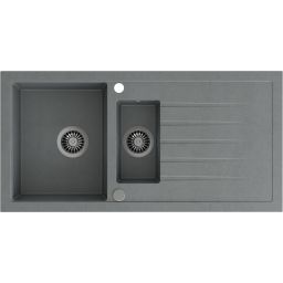 Quadron Bruce zlewozmywak GraniteQ 100x50 cm szary HCQB9950SZK