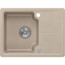 Quadron Baby Johnny zlewozmywak GraniteQ 58x44 cm beżowy HCQBJ5844BEZK