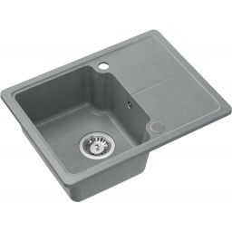 Quadron Baby Johnny zlewozmywak GraniteQ 58x44 cm szary HCQBJ5844SZK