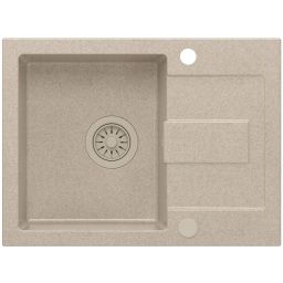 Quadron Christian 116 zlewozmywak 60x45 cm GraniteQ river sand HCQC6045BEZK_PC