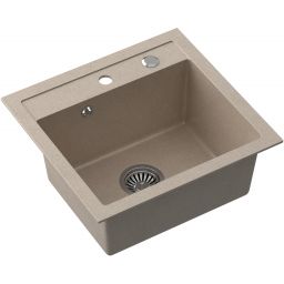 Quadron Johnny 110 zlewozmywak 50x47 cm GraniteQ river sand HCQJ5047BEZK
