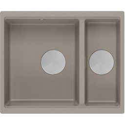 Quadron Logan zlewozmywak GraniteQ 55x46 cm beżowy HCQL5646U4-BS_U