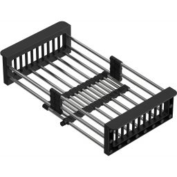 Quadron Comfort 110 zlewozmywak z baterią i akcesoriami czarny / czarną HCQP5052CZK_3673500BLM