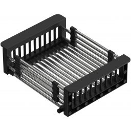 Quadron Comfort 110 zlewozmywak z baterią i akcesoriami czarny / czarną HCQP5052CZK_3673500BLM