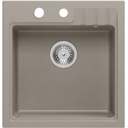 Quadron Peter 110 zlewozmywak GraniteQ 50x52 cm beżowy soft taupe HCQP5052ST