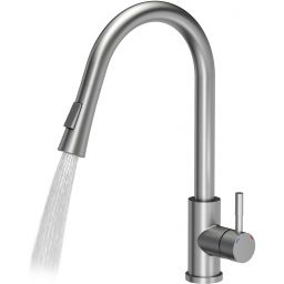 Quadron Comfort 156 zlewozmywak 78x50 cm z baterią i dozownikiem beżowy/stal HCQP57850BEZK_3673500BS