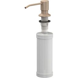 Quadron Comfort 156 zlewozmywak 78x50 cm z baterią i dozownikiem beżowy/stal HCQP57850BEZK_3673500BS