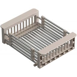 Quadron Comfort 156 zlewozmywak 78x50 cm z baterią i dozownikiem beżowy/stal HCQP57850BEZK_3673500BS