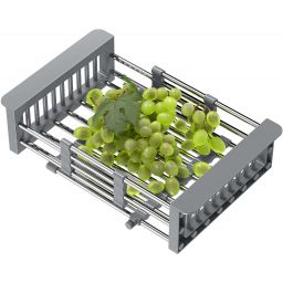 Quadron Comfort 116 zlewozmywak 62x50 cm z baterią i dozownikiem szary/stal HCQP6250SZK_3673500BS