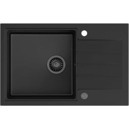 Quadron Peter 111 zlewozmywak 78x50 cm GraniteQ pure carbon HCQP7850BLM_PC