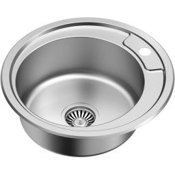 Quadron Hugo 210 SteelQ zlewozmywak stalowy 49 cm wpuszczany satyna HD210SAT4936