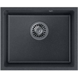 Quadron Alec 40 zlewozmywak 46x37,5 cm GraniteQ black dotted HQA4640CZK