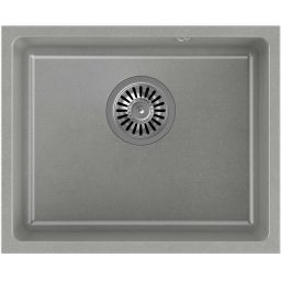 Quadron Alec 40 zlewozmywak 46x37,5 cm GraniteQ silver stone HQA4640SZK