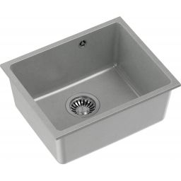 Quadron Alec 40 zlewozmywak 46x37,5 cm GraniteQ silver stone HQA4640SZK