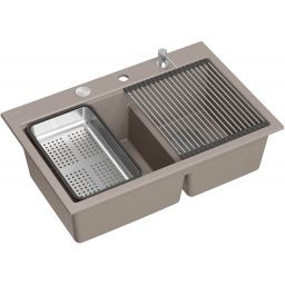 Quadron Marc 120 zlewozmywak GraniteQ 76x50 cm beżowy HQC7650U4_BS