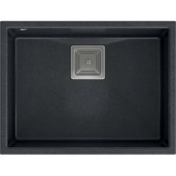 Quadron David 50 komora podwieszana 55x42 cm black diamond/stal HQD5542U8-BS
