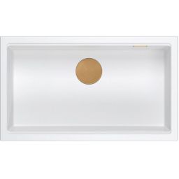 Quadron Logan zlewozmywak GraniteQ 76x45 cm biały HQD7644U1_PVDC1_U