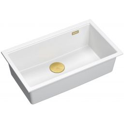 Quadron Logan zlewozmywak GraniteQ 76x45 cm biały HQD7644U1_PVDG1_U