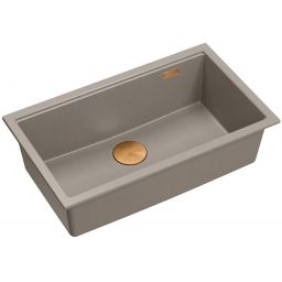 Quadron Logan zlewozmywak GraniteQ 76x45 cm beżowy HQD7644U4_PVDC1_U