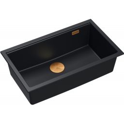 Quadron Logan zlewozmywak GraniteQ 76x45 cm czarny HQD7644U7_PVDC1_U