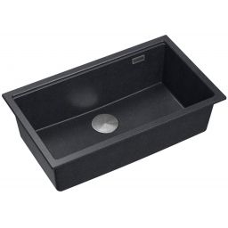 Quadron Logan zlewozmywak GraniteQ 76x45 cm czarny HQD7644U8_BS_U