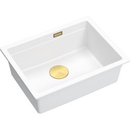 Quadron Logan zlewozmywak GraniteQ 56x45 cm biały HQJ6045U1_PVDG1_U