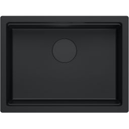 Quadron Logan 100 zlewozmywak 56x45 cm Graniteq czarny HQJ6045U7_BLM_U