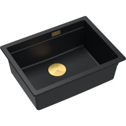 Quadron Logan zlewozmywak GraniteQ 56x45 cm czarny HQJ6045U7_PVDG1_U