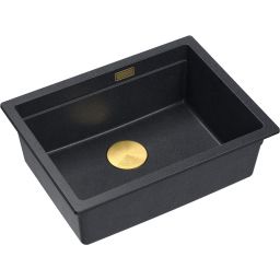 Quadron Logan zlewozmywak GraniteQ 56x45 cm czarny HQJ6045U8_PVDG1_U