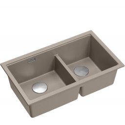 Quadron Logan 120 zlewozmywak granitowy 76x45 cm HQL7645U4BSU