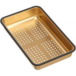 Quadron Marc 110 zlewozmywak GraniteQ 76x50 cm soft taupe/elementy miedziane HQM7650U4_PVDC1