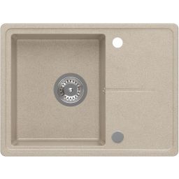 Quadron Tony 116 zlewozmywak graniteq 60x45 cm beż HTO6045BEK