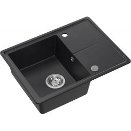 Quadron Tony 116 zlewozmywak GraniteQ 60x45 cm czarny HTO6045CZK