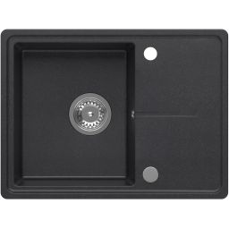 Quadron Tony 116 zlewozmywak GraniteQ 60x45 cm czarny HTO6045CZK