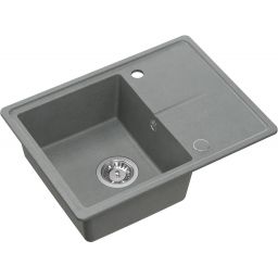 Quadron Tony 116 zlewozmywak GraniteQ 60x45 cm szary/grafitowy/onyx HTO6045SZK