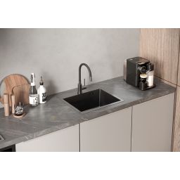 Quadron Luke zlewozmywak z akcesoriami 58x45 cm ZH5845PVDBLM