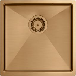 Quadron Anthony zlewozmywak stalowy 44x44 cm miedź MF4444PVDBSC1