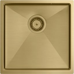Quadron Anthony zlewozmywak stalowy 44x44 cm złoty MF4444PVDBSG1