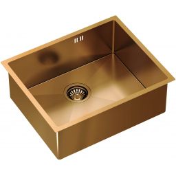 Quadron Anthony zlewozmywak stalowy 54x44 cm miedź MF5444PVDBSC1