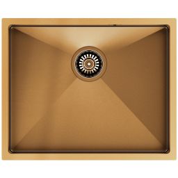 Quadron Anthony zlewozmywak stalowy 54x44 cm miedź MF5444PVDBSC1