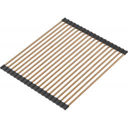 Quadron Q mata ociekowa 43x32 cm miedź PVD/czarny R4332_PVDC