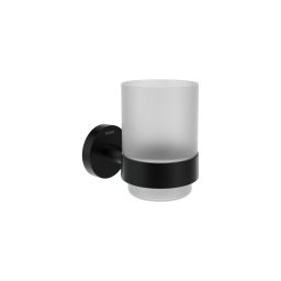 Ravak Kona kubek na szczoteczki czarny mat X07P1309