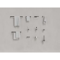 Ravak Fold uchwyt na papier toaletowy czarny mat X07P1353