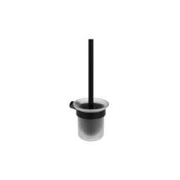Ravak Fold szczotka toaletowa z rączką ścienna czarny mat X07P1359