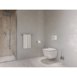 Ravak Chrome II szczotka toaletowa ścienna chrom X07P1371