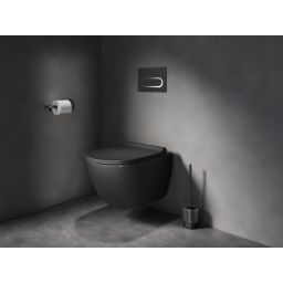Ravak Chrome II szczotka toaletowa stojąca czarna X07P1385