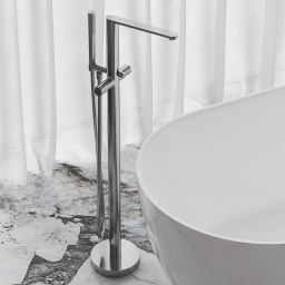Ravak Chrome II bateria wannowo-prysznicowa wolnostojąca chrom X070456