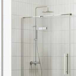 Ravak Espirit zestaw prysznicowy ścienny termostatyczny z deszczownicą chrom X070494