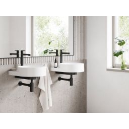 Ravak Puri bateria umywalkowa stojąca czarna X070182