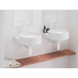 Ravak Eleganta bateria umywalkowa stojąca biały mat X070254